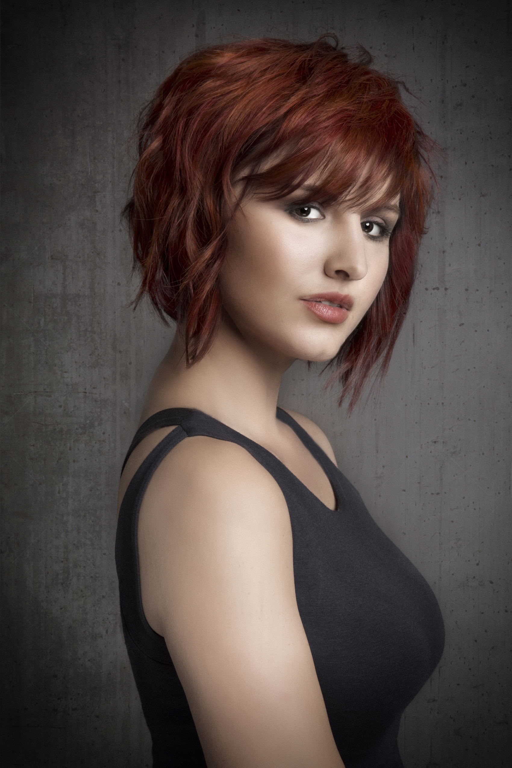 Red Hair Style | Peles Salon