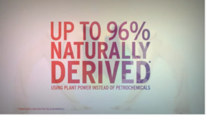 Up to 96% Natually Derived
