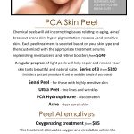 PCA Facials and Peels