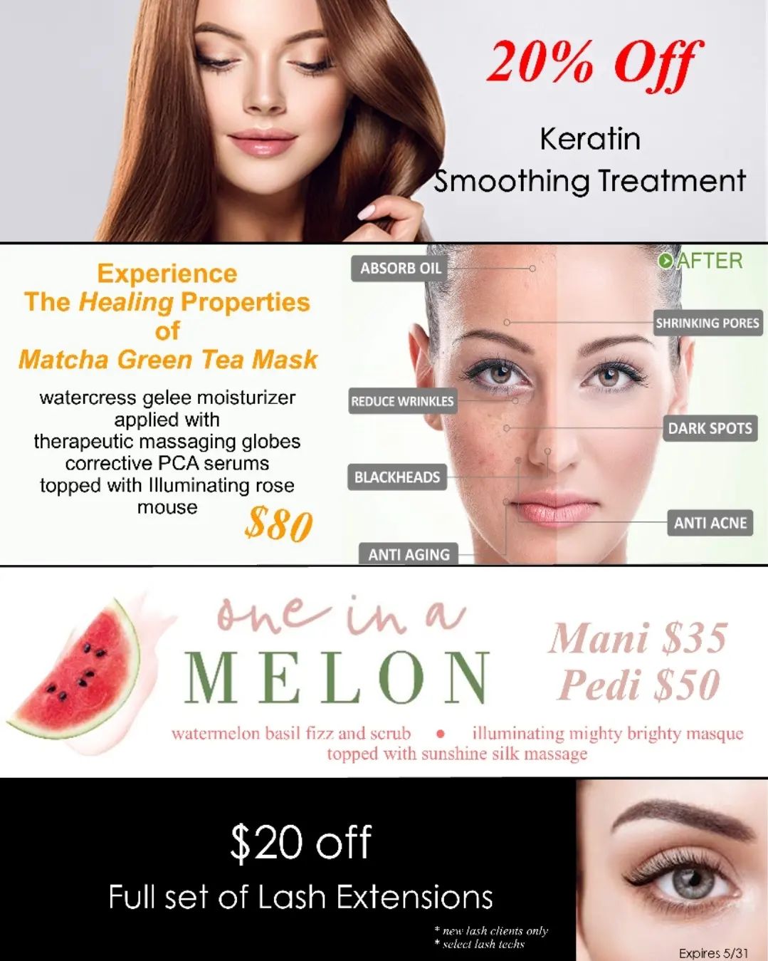 Illuminating Spring Specials!!!!