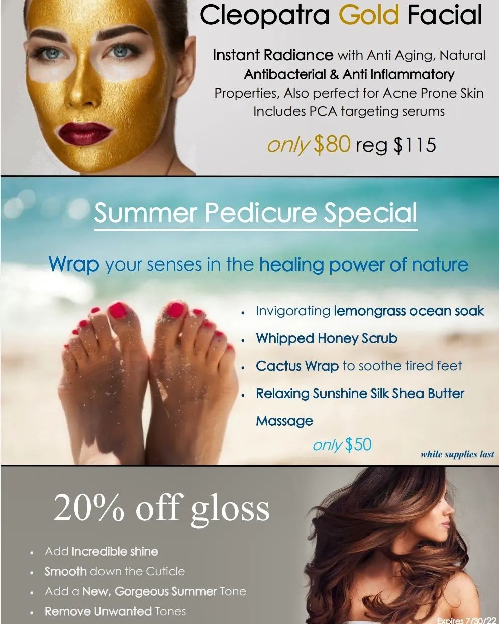 Summer Specials